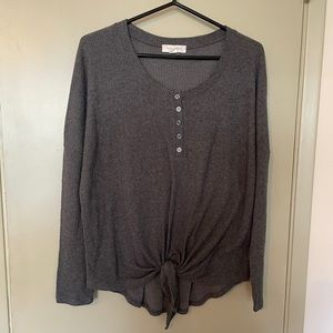 Comfy oversize long sleeve top